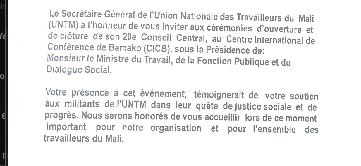 Invitation aux cérémonies d&rsquo;ouverture et de clôture